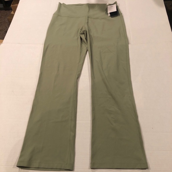 Nike Pants - Nike Women's Size XL Yoga Dri-FIT Luxe Flared YogaPants Olive Green - DV9181-386